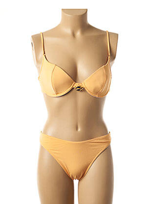 Maillot de bain 2 pièces avec armature orange ICHTHYS MONTE CARLO femme