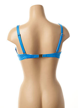 Haut de maillot de bain stretch bleu LISE CHARMEL femme
