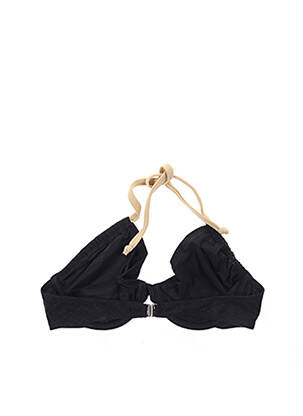 Haut de maillot de bain stretch noir ANTIGEL femme