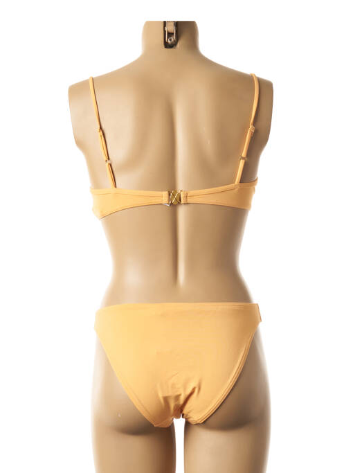 Maillot de bain 2 pièces orange ICHTHYS MONTE CARLO pour femme