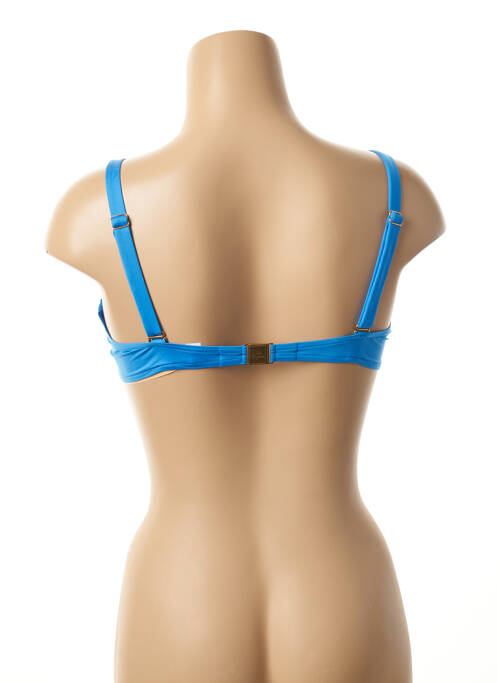 Haut de maillot de bain stretch bleu LISE CHARMEL femme