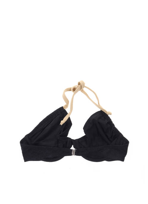 Haut de maillot de bain noir ANTIGEL pour femme