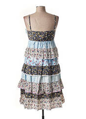 Robe mi-longue bleu DY DESIGN pour femme seconde vue