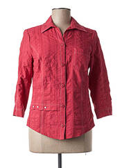 Veste casual rouge GUY DUBOUIS pour femme seconde vue