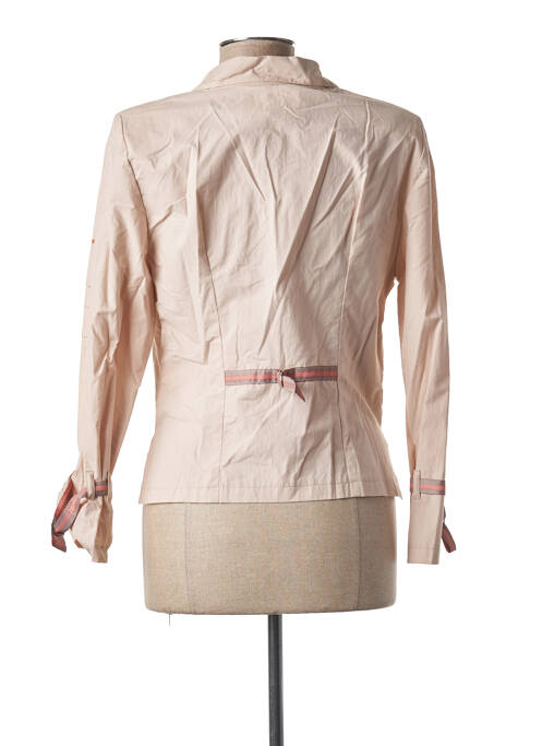 Veste casual rose JEAN GABRIEL pour femme