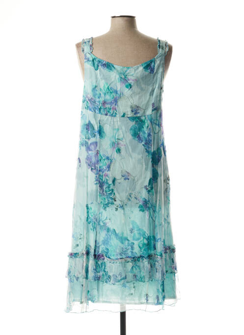 Robe mi-longue bleu JAC JAC pour femme