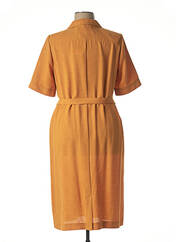 Robe mi-longue orange FRANCOISE DE FRANCE pour femme seconde vue