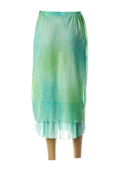 Jupe longue vert JEAN GABRIEL pour femme