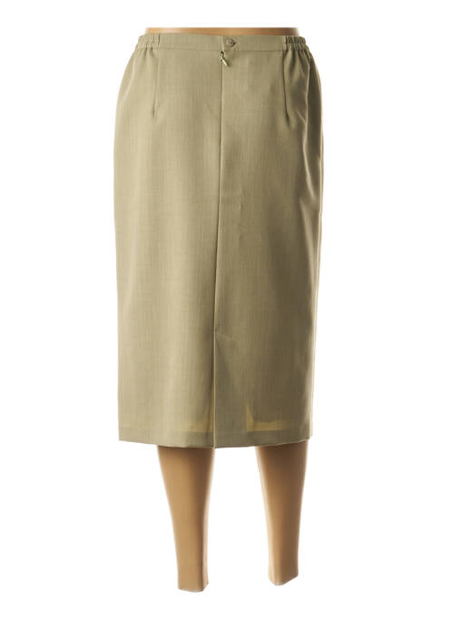 Jupe mi-longue vert JEAN GABRIEL pour femme