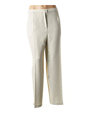 Pantalon droit taille élastique vert KARTING femme