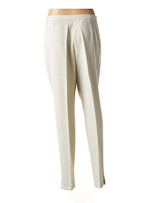 Pantalon droit taille élastique vert KARTING femme