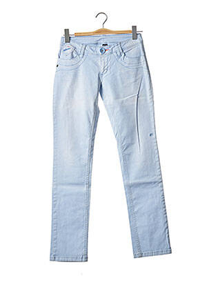 Jeans coupe slim bleu OXBOW pour femme