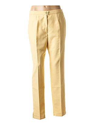 Pantalon 7/8 jaune KARTING pour femme