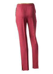 Pantalon droit rouge KARTING pour femme seconde vue