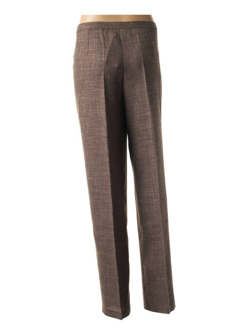 Pantalon 7/8 marron FRANCOISE DE FRANCE pour femme
