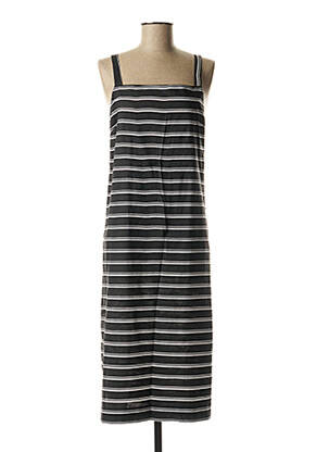 Robe mi-longue fines bretelles noir SEAFOLLY femme