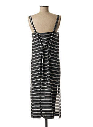 Robe mi-longue fines bretelles noir SEAFOLLY femme
