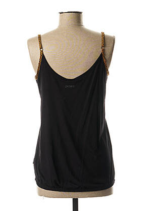 Top stretch sans manche noir PROTEST femme