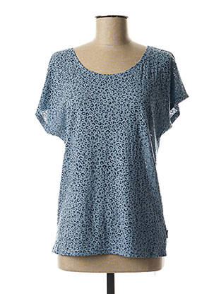 Top manches courtes manches courtes bleu PROTEST femme