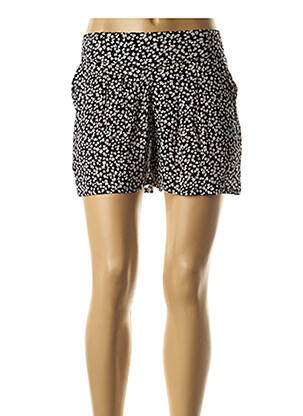 Short taille élastique noir PROTEST femme
