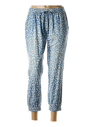 Pantacourt taille élastique bleu SEAFOLLY femme