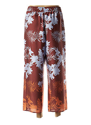 Pantalon 7/8 taille élastique marron SEAFOLLY femme