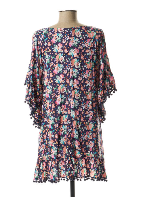 Robe courte manches longues manches longues violet YSABEL MORA femme