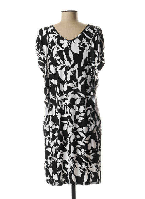 Robe mi-longue noir YSABEL MORA pour femme