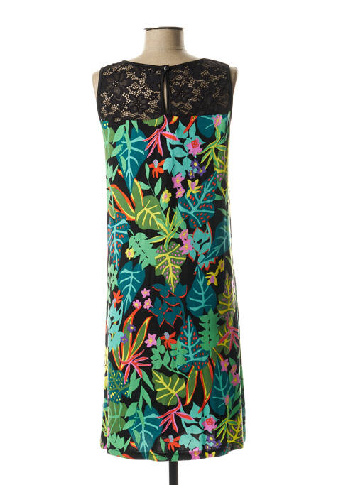 Robe mi-longue vert YSABEL MORA pour femme