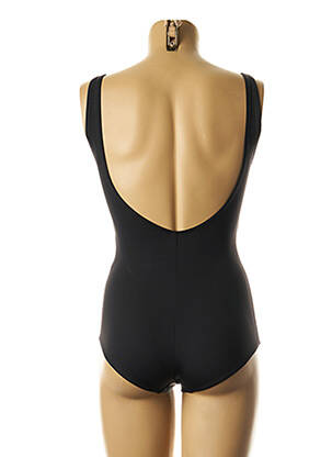 Maillot de bain 1 pièce stretch noir PLAGE DU SUD femme