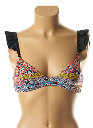 Haut de maillot de bain haut soutien-gorge avec mousse de rembourrage amovible haut soutien-gorge avec mousse de rembourrage amovible noir DAG ADOM femme