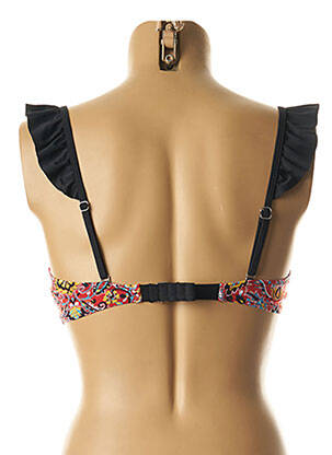 Haut de maillot de bain haut soutien-gorge avec mousse de rembourrage amovible haut soutien-gorge avec mousse de rembourrage amovible noir DAG ADOM femme