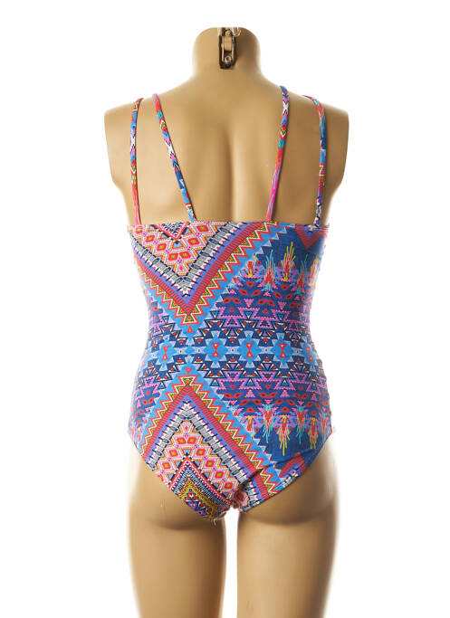 Maillot de bain 1 pièce bleu DAG ADOM pour femme