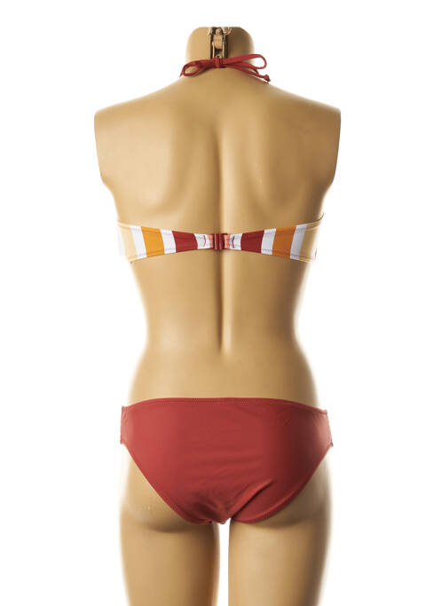 Maillot de bain 2 pièces rouge YSABEL MORA pour femme