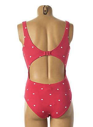 Maillot de bain 1 pièce stretch haut soutien-gorge moulé rose YSABEL MORA femme