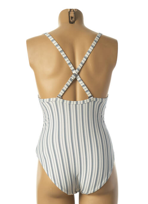 Maillot de bain 1 pièce blanc SEAFOLLY pour femme