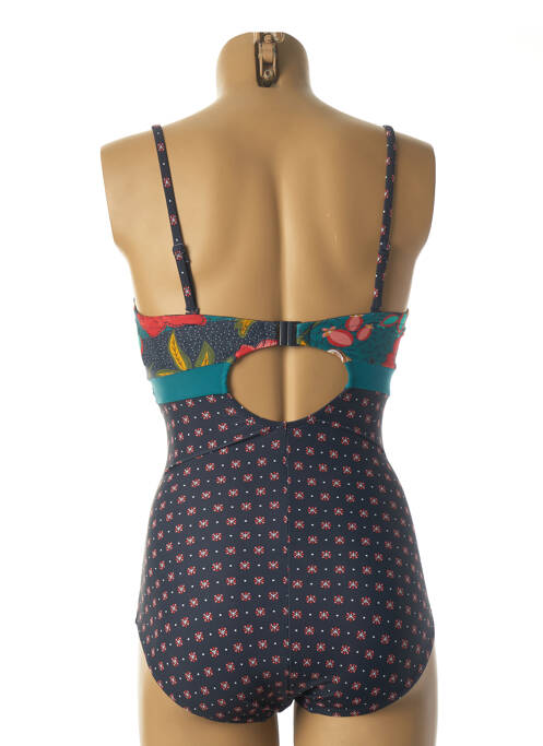 Maillot de bain 1 pièce bleu YSABEL MORA pour femme