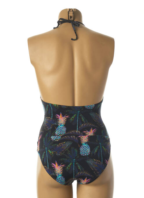 Maillot de bain 1 pièce noir DAG ADOM pour femme