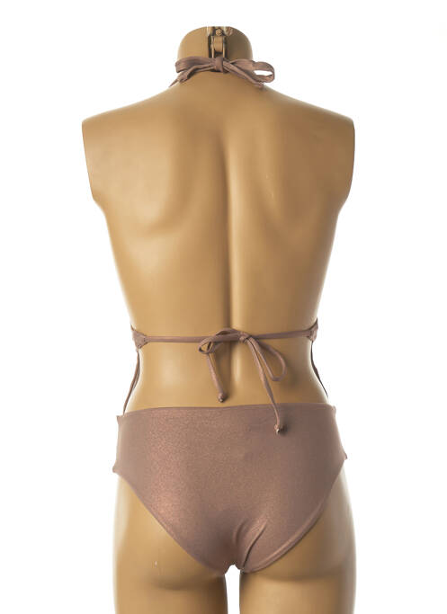 Maillot de bain 1 pièce rose DAG ADOM pour femme