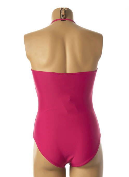 Maillot de bain 1 pièce rose DAG ADOM pour femme