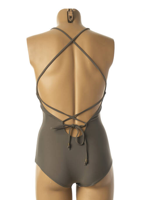 Maillot de bain 1 pièce vert BRIGITTE BARDOT pour femme