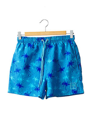 Short de bain imprimé tie and dye bleu SUN PROJECT homme