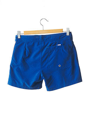 Short de bain tissage popeline bleu SUN PROJECT homme