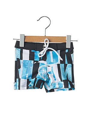 Short de bain stretch bleu LAGON BLEU garcon