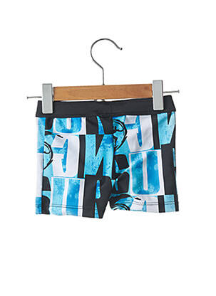 Short de bain stretch bleu LAGON BLEU garcon