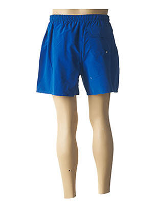 Short de bain tissage popeline bleu SUN PROJECT homme