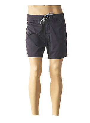 Short de bain tissage popeline gris WAXX homme