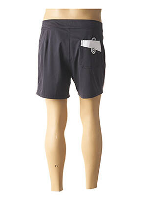 Short de bain tissage popeline gris WAXX homme