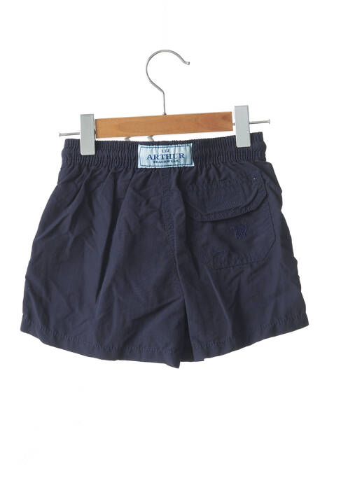 Short de bain tissage popeline bleu ARTHUR garcon