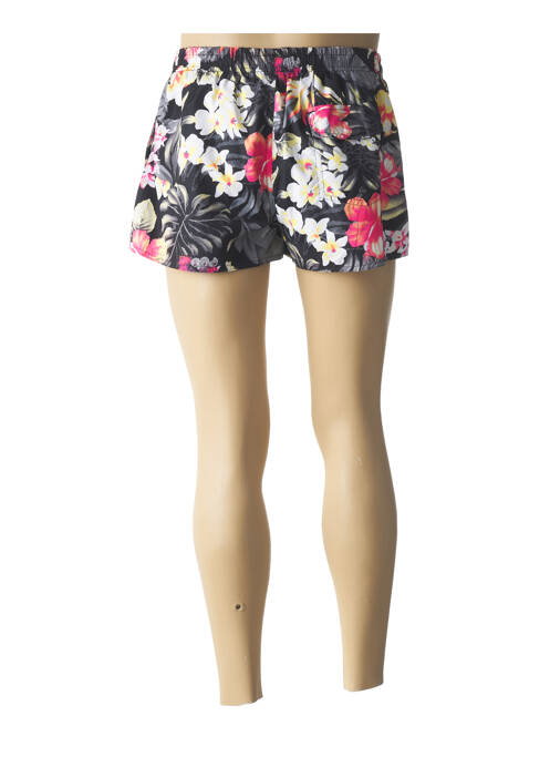 Short de bain noir LOSAN pour homme